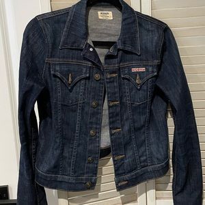HUDSON jean jacket size SMALL